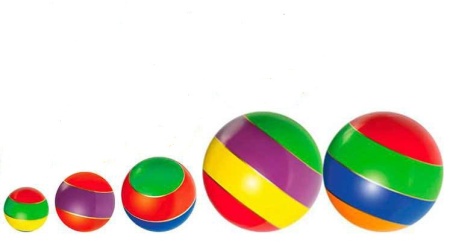 Купить Мячи резиновые (комплект из 5 мячей различного диаметра) в Белаяхолунице 