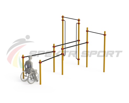 Купить Спортивный комплекс для инвалидов-колясочников WRK-D19_76mm в Белаяхолунице 