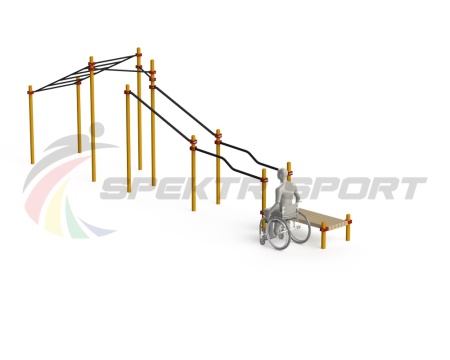 Купить Спортивный комплекс для инвалидов-колясочников WRK-D22_76mm в Белаяхолунице 