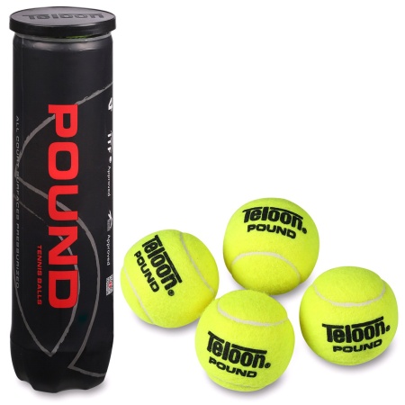 Купить Мяч для большого тенниса Teloon 828Т Р4  (4 шт) в Белаяхолунице 