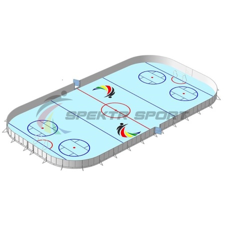 Купить Хоккейная коробка, борта фанера 12 мм, 30×15 в Белаяхолунице 